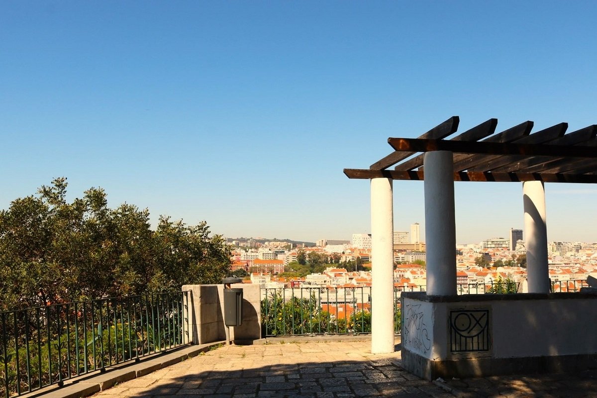 Le Top des meilleurs Point de vue de Lisbonne - Miradouro do Monte Agudo - Le plus local