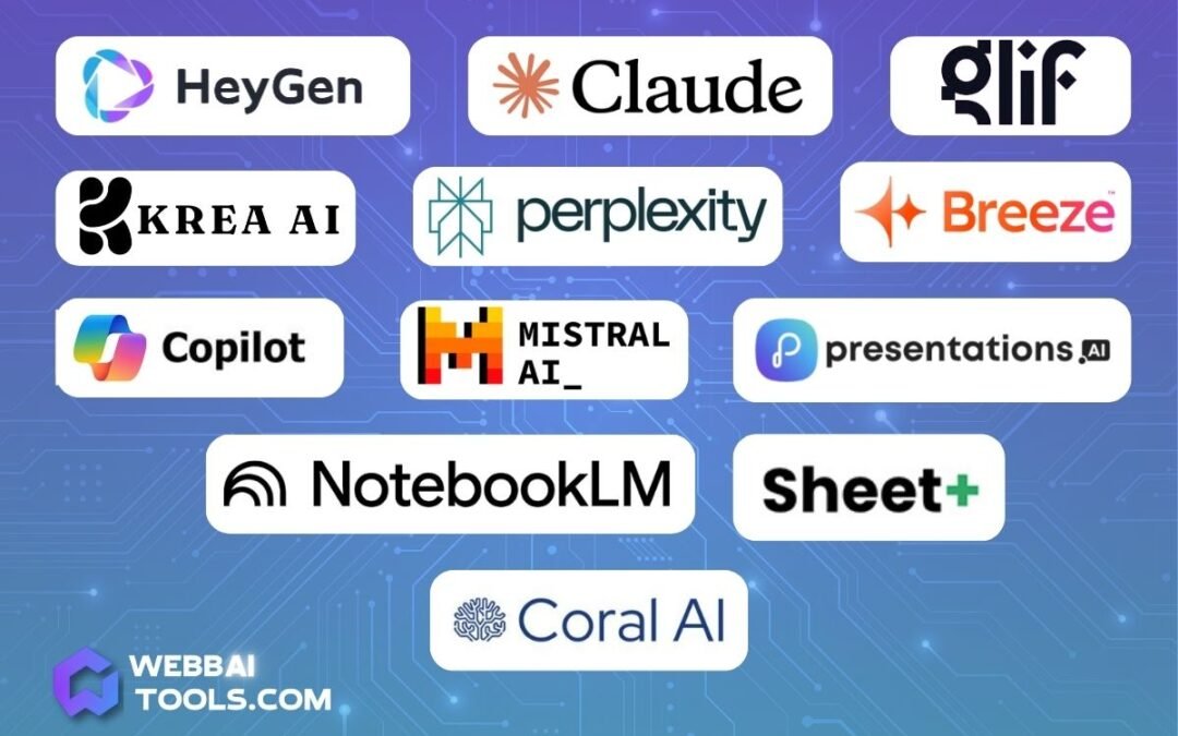Voici les 12 Outils IA qui vont révolutionner 2025