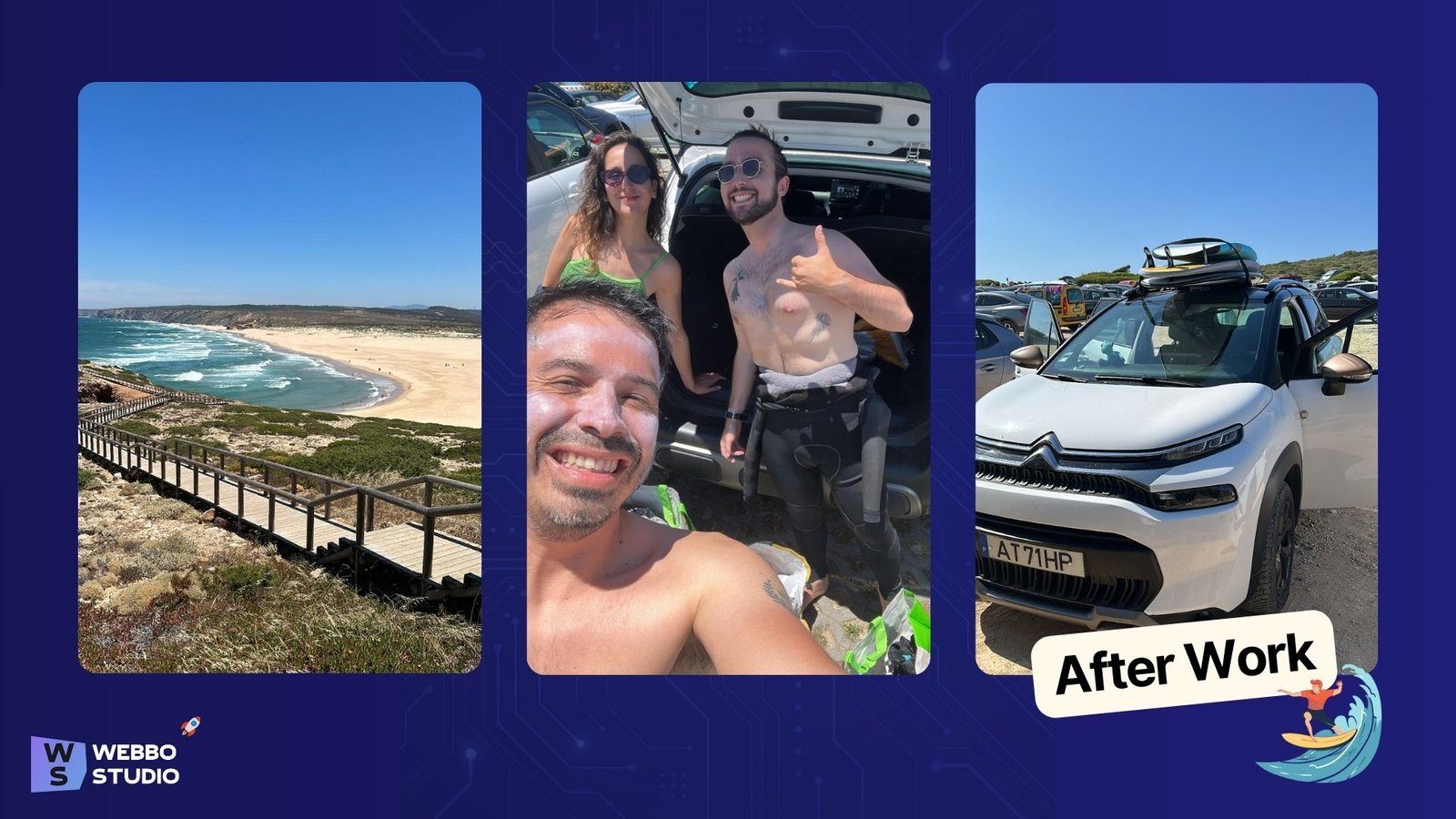 Coliving pour briser la solitude des Entrepreneurs, freelance et télétravailleur - Plage & Surf, tel était notre environnement à 10mn du Coliving